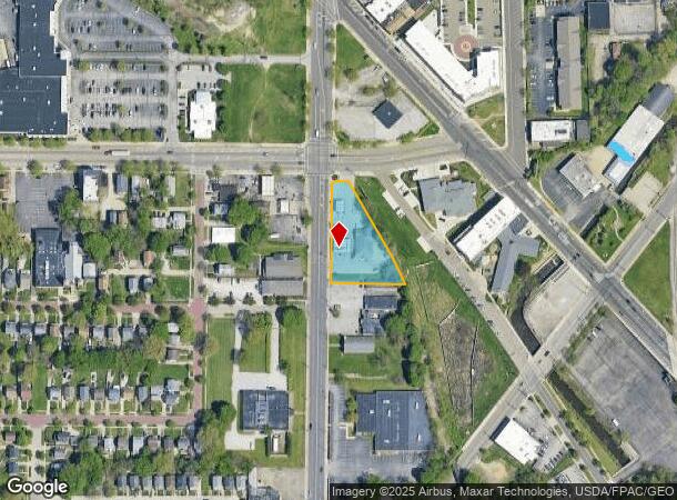  924 E Exchange St, Akron, OH Parcel Map