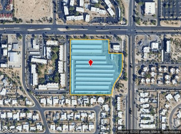  8600 E Speedway Blvd, Tucson, AZ Parcel Map