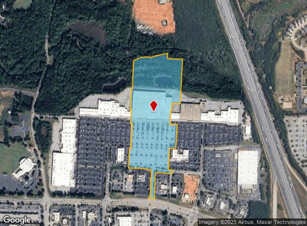 1850 Jonesboro Rd, Mcdonough, GA Parcel Map