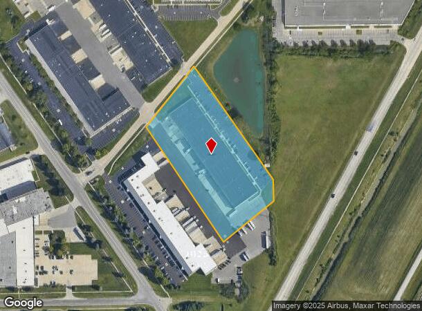 11701 Metro Airport Center Dr, Romulus, MI Parcel Map