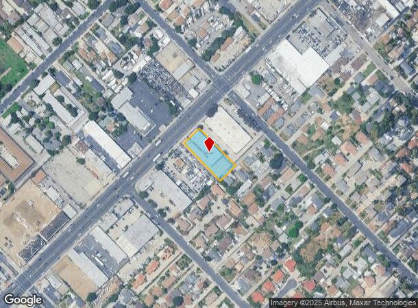  2736 Durfee Ave, El Monte, CA Parcel Map