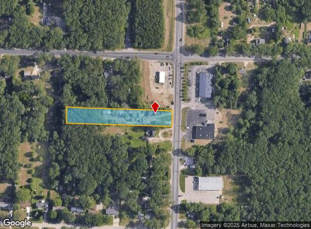  2165 Whitehall Rd, Muskegon, MI Parcel Map
