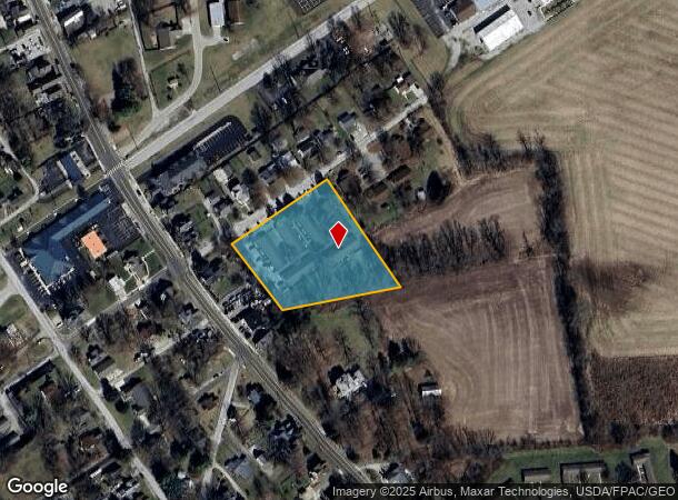  9 E Maple St, Cedarville, OH Parcel Map