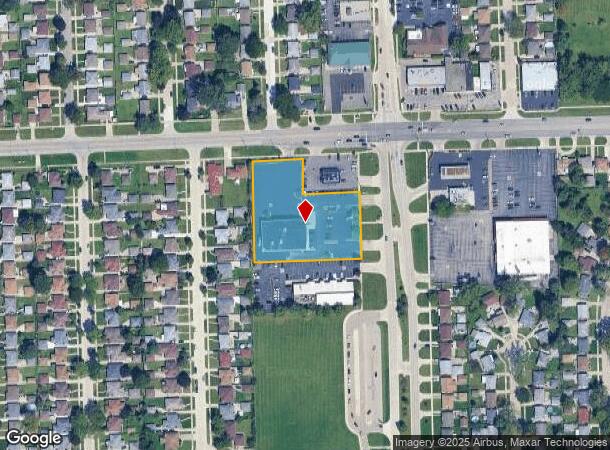  24931 Kelly Rd, Eastpointe, MI Parcel Map