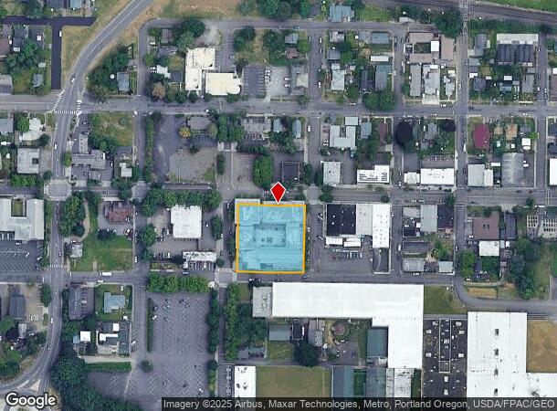  1700 Main St, Washougal, WA Parcel Map