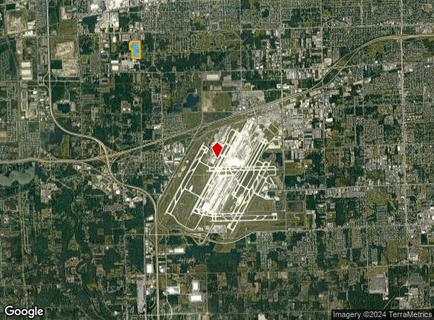  36501 Van Born Rd, Romulus, MI Parcel Map