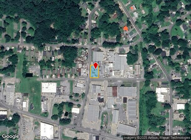  1201 New East Morris St, Dalton, GA Parcel Map