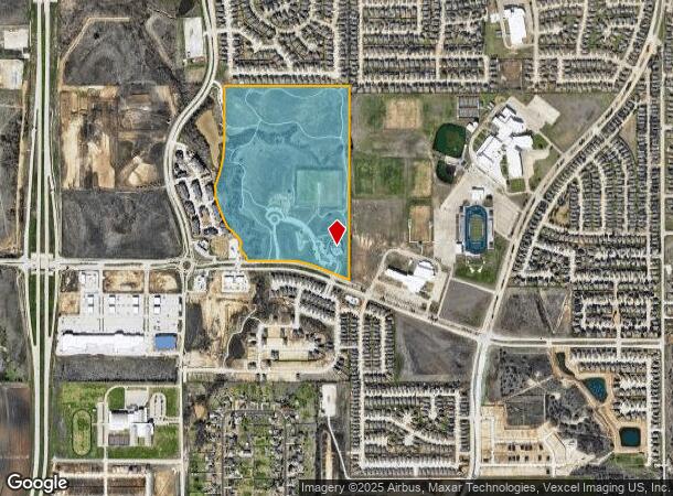  4680 Mcpherson Blvd, Fort Worth, TX Parcel Map