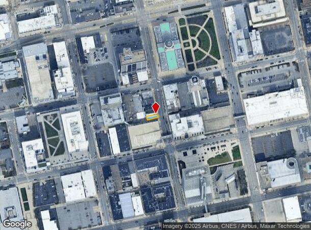  816 S Calhoun St, Fort Wayne, IN Parcel Map