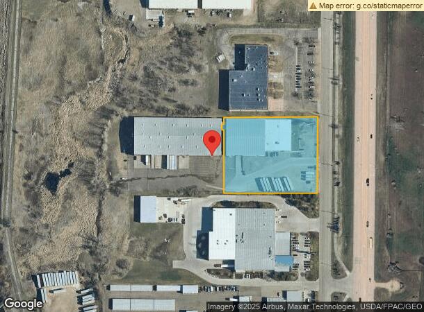  1200 Industrial Dr, Bismarck, ND Parcel Map