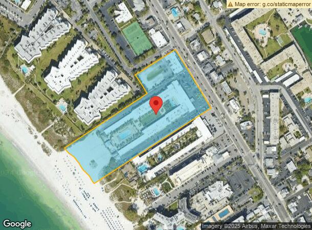  6300 Gulf Blvd, St Pete Beach, FL Parcel Map