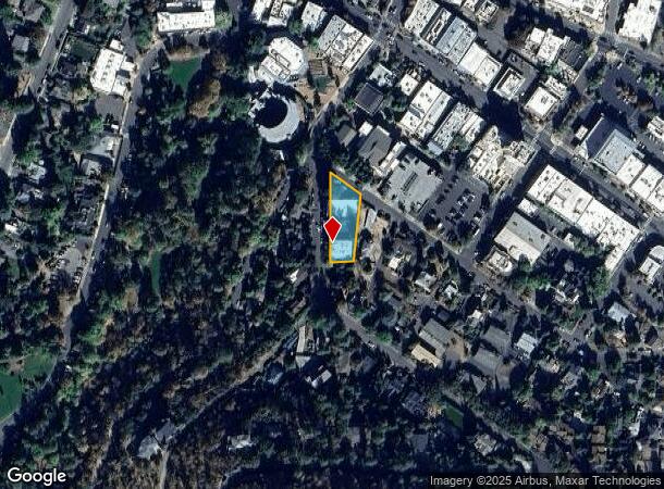  96 Fork St, Ashland, OR Parcel Map