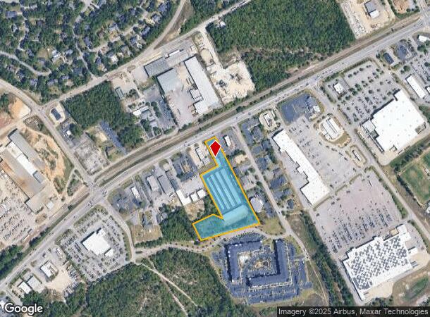 10020 Two Notch Rd, Columbia, SC Parcel Map