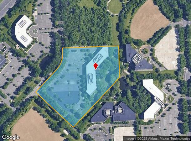  202 Carnegie Ctr, Princeton, NJ Parcel Map