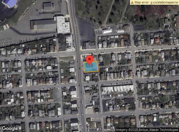  383 S Poplar St, Hazleton, PA Parcel Map