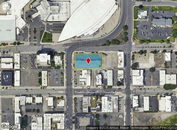  33 W Spokane Falls Blvd, Spokane, WA Parcel Map