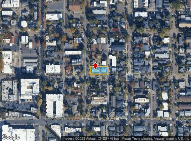  1591 High St, Eugene, OR Parcel Map