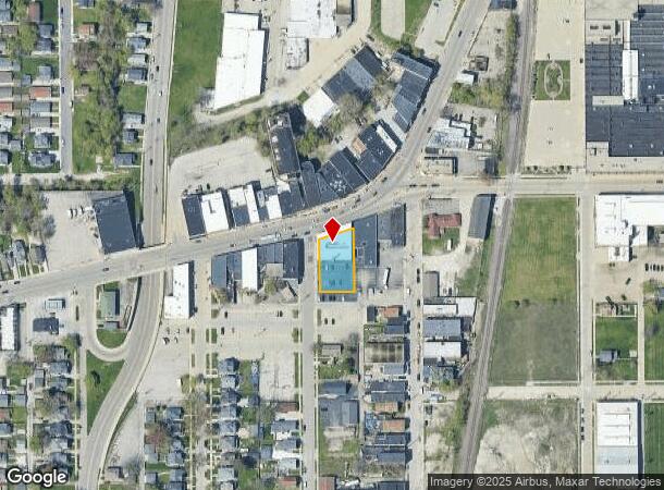  1415 Washington Ave, Racine, WI Parcel Map