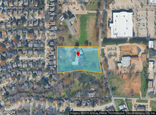  5500 Mansfield Rd, Arlington, TX Parcel Map