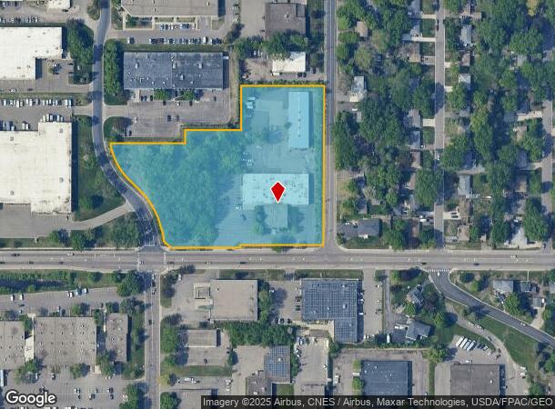  7100 Medicine Lake Rd, Minneapolis, MN Parcel Map