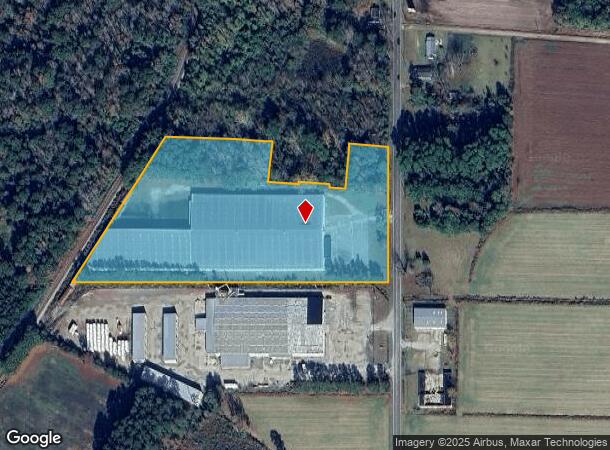 1792 Joe Brown Hwy S, Chadbourn, NC Parcel Map