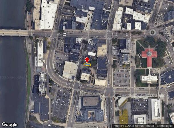 128 Washington St, Binghamton, NY Parcel Map