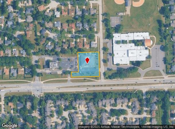 1502 75Th St, Darien, IL Parcel Map