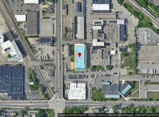 1180 Tyler St Ne, Minneapolis, MN Parcel Map