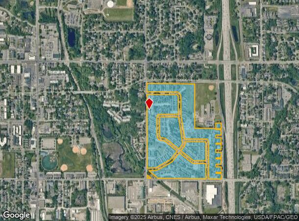 1586 Jackson St, Saint Paul, MN Parcel Map