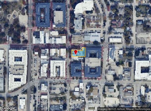  1422 K Ave, Plano, TX Parcel Map