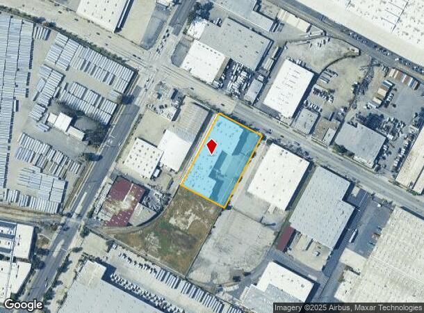 6832 E Slauson Ave, Commerce, CA Parcel Map