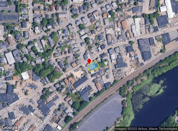  138 Felton St, Waltham, MA Parcel Map