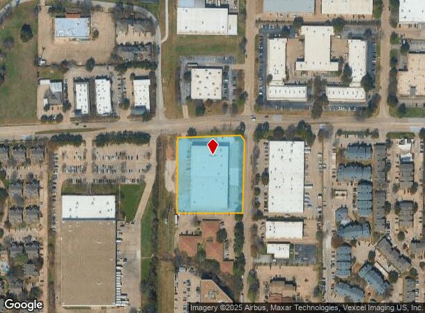  2312 Avenue J, Arlington, TX Parcel Map