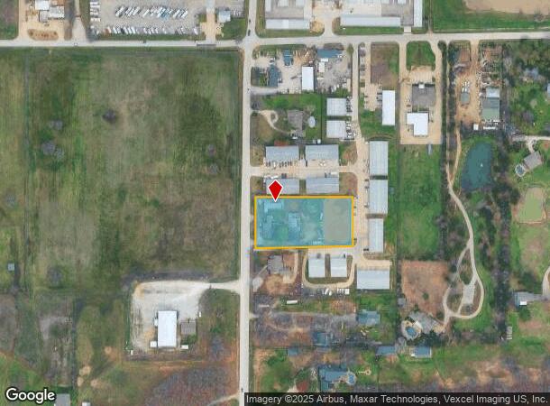 11995 Hilltop Rd, Argyle, TX Parcel Map