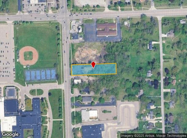  24800 Lahser Rd, Southfield, MI Parcel Map