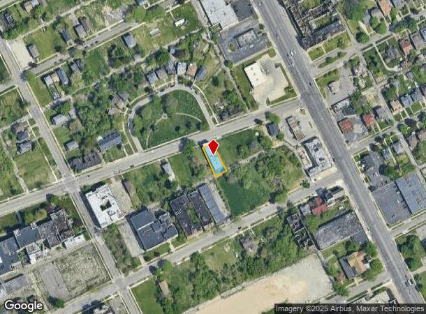  41 Glendale St, Highland Park, MI Parcel Map