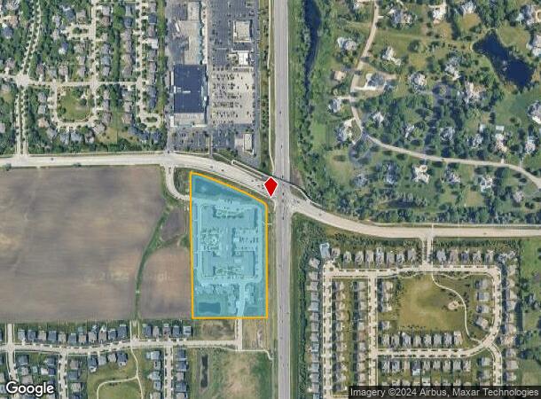  1901 Silver Glen Rd, South Elgin, IL Parcel Map