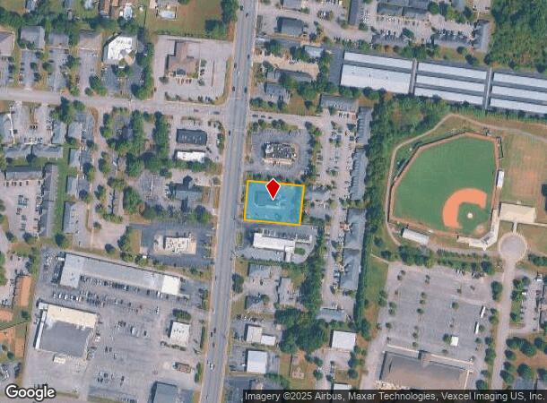  1814 Memorial Blvd, Murfreesboro, TN Parcel Map