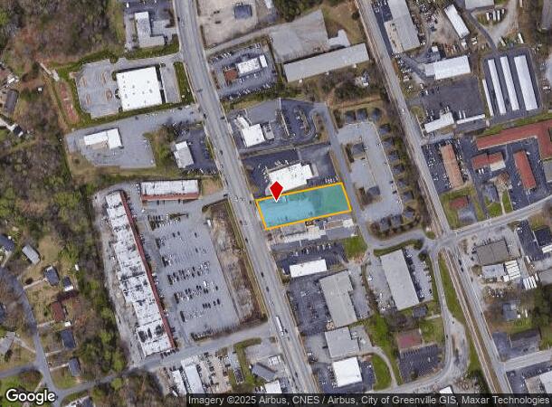  412 N Main St, Mauldin, SC Parcel Map