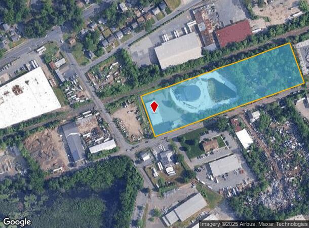 160 Rocus St, Springfield, MA Parcel Map