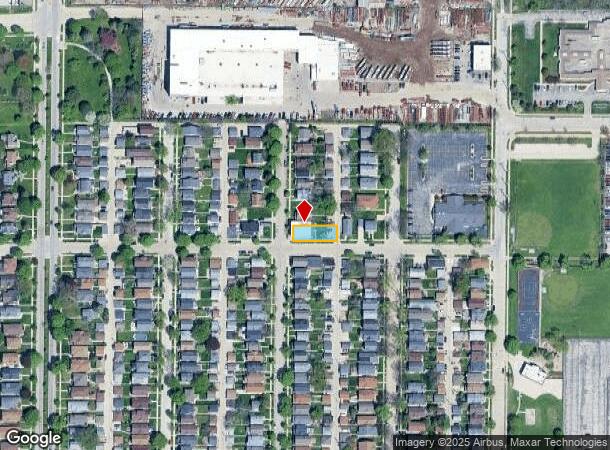  868 S 74Th St, Milwaukee, WI Parcel Map