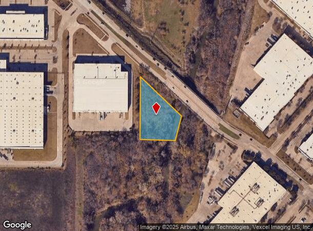 2010 N Grapevine Mills Blvd, Grapevine, TX Parcel Map