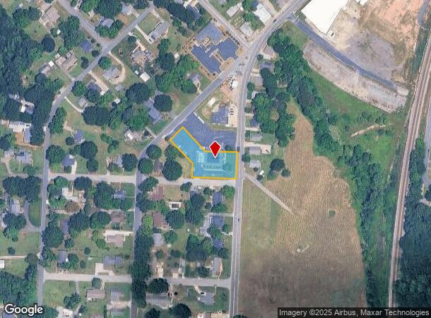 716 S Main St, Landis, NC Parcel Map