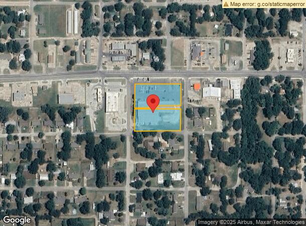  1601 W Broadway Ave, Sulphur, OK Parcel Map