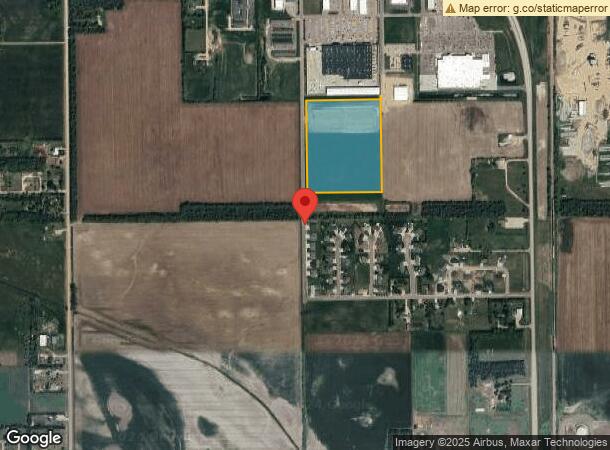  2510 S Capital St, Mitchell, SD Parcel Map