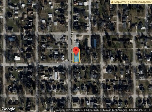  100 E 9Th St, Tipton, IA Parcel Map