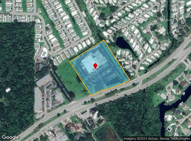  5881 Bayshore Rd, North Fort Myers, FL Parcel Map