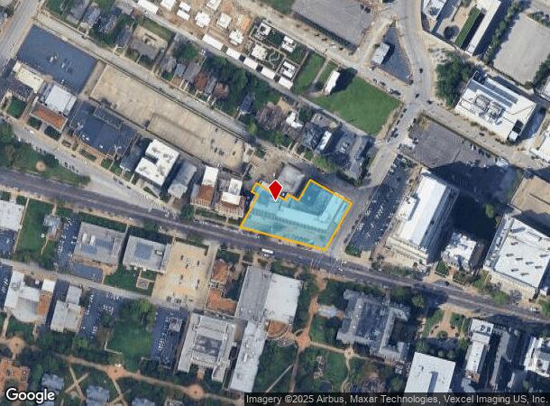  3701 Lindell Blvd, Saint Louis, MO Parcel Map