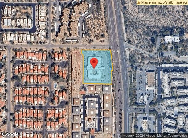  9685 N Oracle Rd, Tucson, AZ Parcel Map