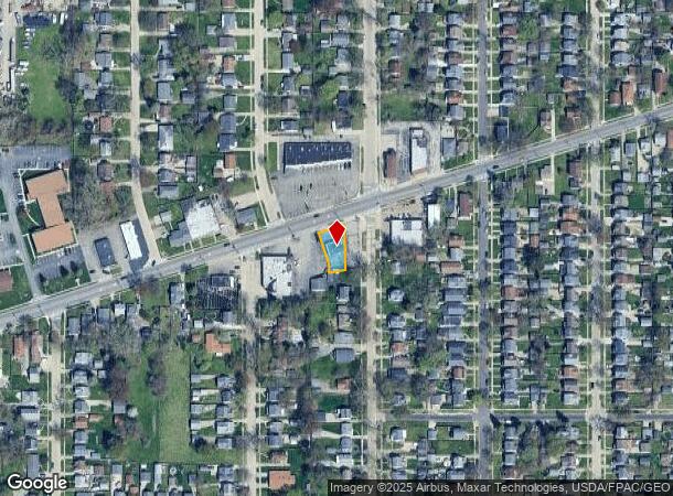2607 Airport Hwy, Toledo, OH Parcel Map